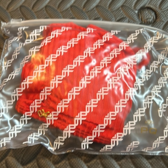 PQ Swim Red Athena bikini bottom teeny size L - Picture 12 of 13